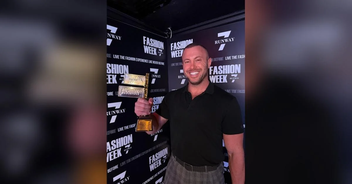 Andy Bachman Honored with Impact & Influence Award at Runway 7 Fashion Awards